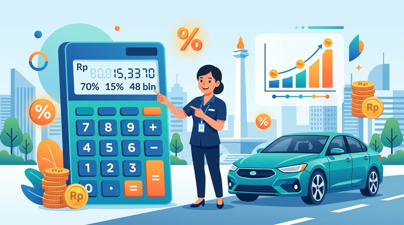 Panduan Lengkap Simulasi Kredit Mobil untuk Sales: DP, Bunga Flat, Tenor, dan Biaya Tersembunyi