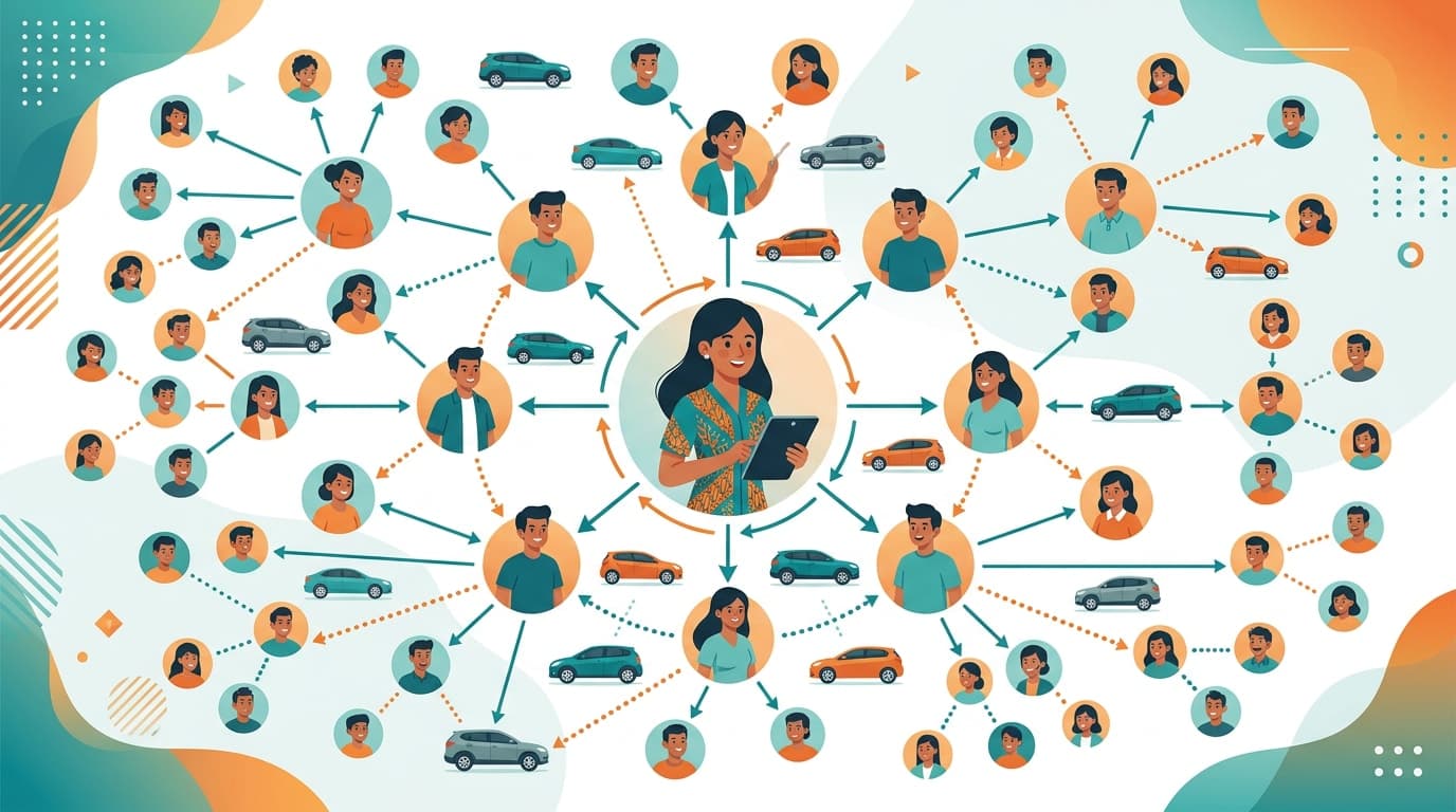 Strategi Referral: Cara Sales Kendaraan Dapat Prospek Gratis dari Customer Lama