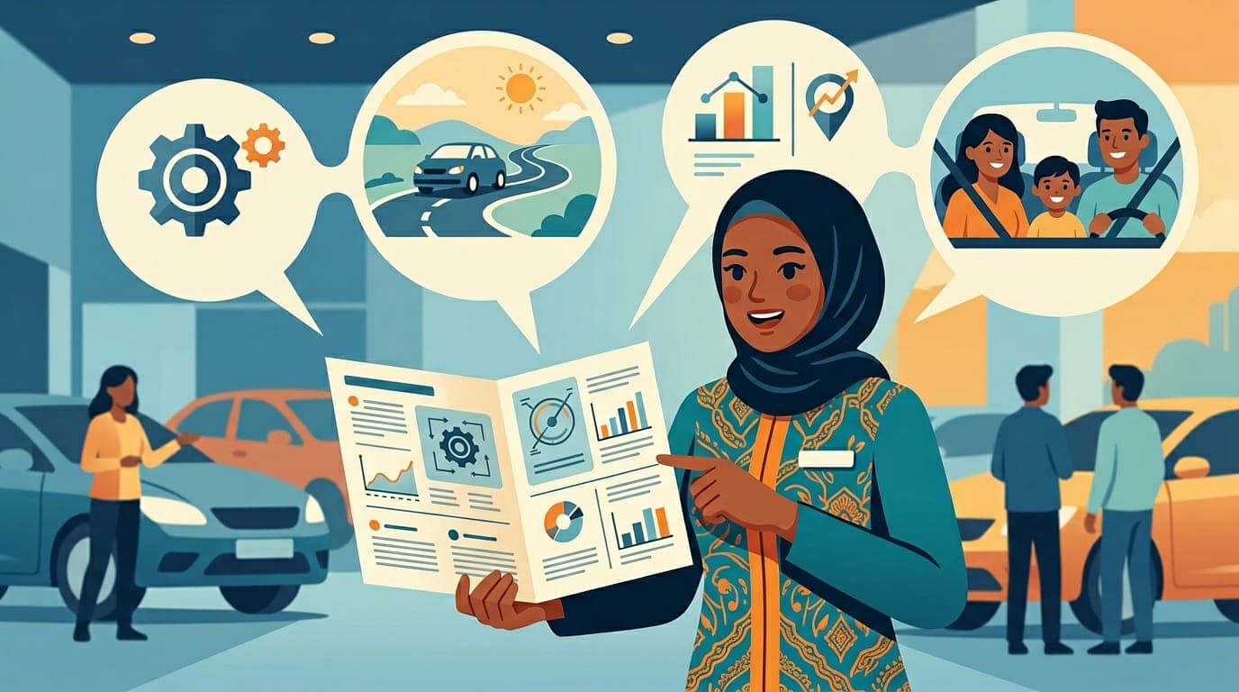 Cara Jelaskan Spesifikasi Teknis Kendaraan kepada Customer yang Awam Teknologi
